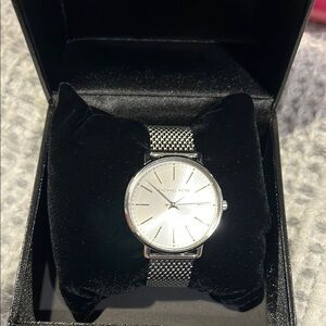 Michael Kors Silver Mesh Band Watch